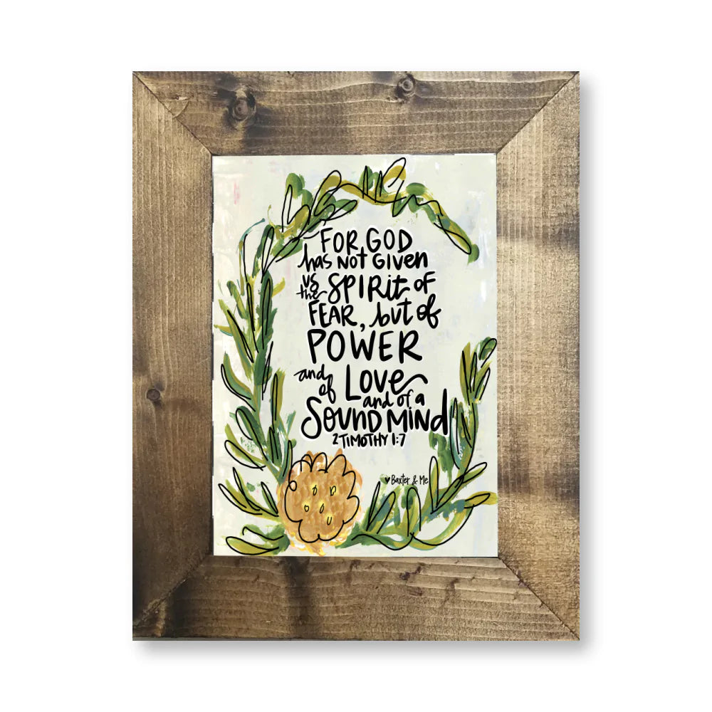 Sound Mind Framed Art