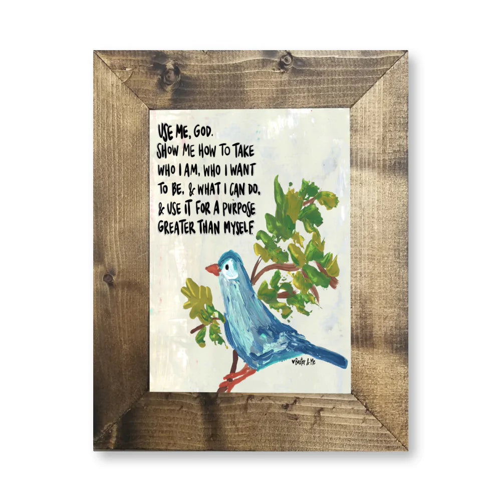 Use Me Framed Art