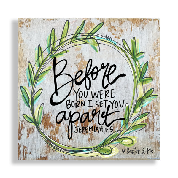 Before You Were Born (Boy) - Wrapped Canvas