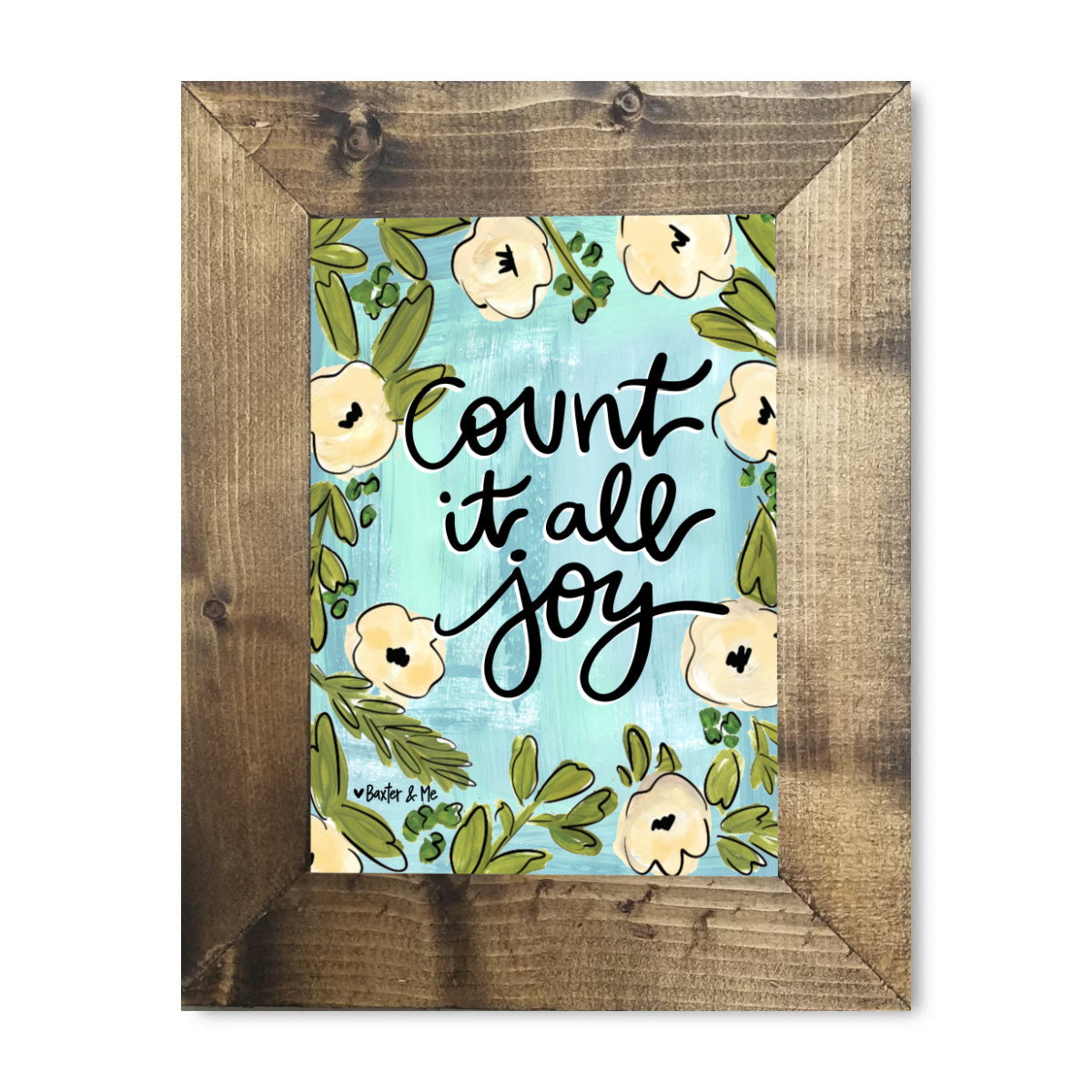 Count it All Joy Framed Art