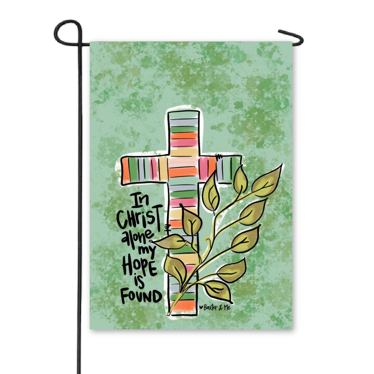 In Christ Alone Garden Flag