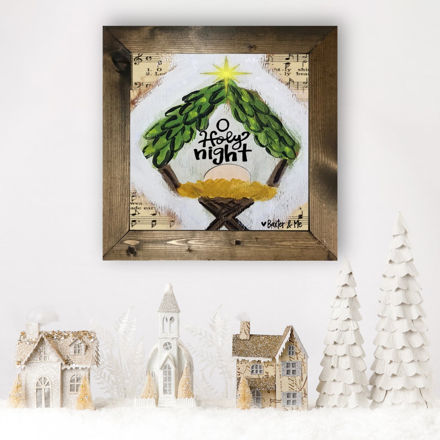 O Holy Night - Framed Art