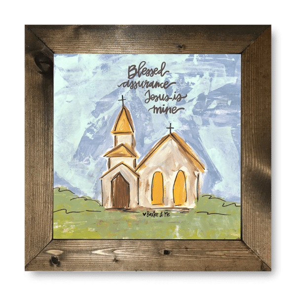 Blessed Assurance - Framed Art