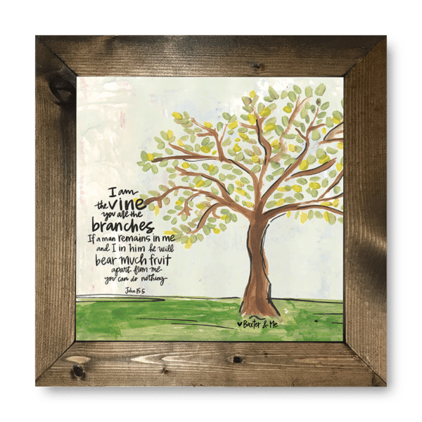 Vine & Branch - Framed Art