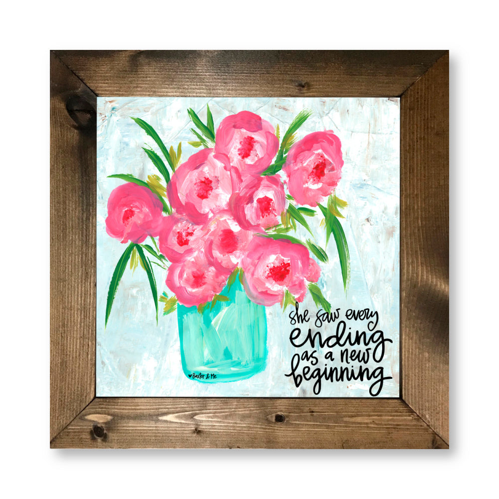 New Beginning Framed Art