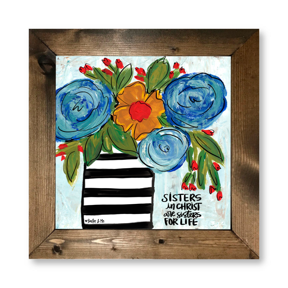 Sisters in Christ Framed Art