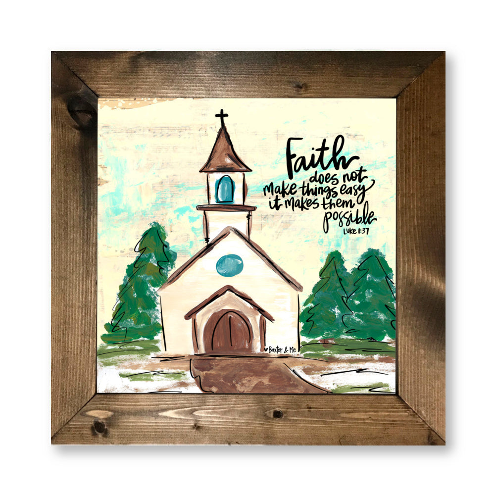 Faith Framed Art