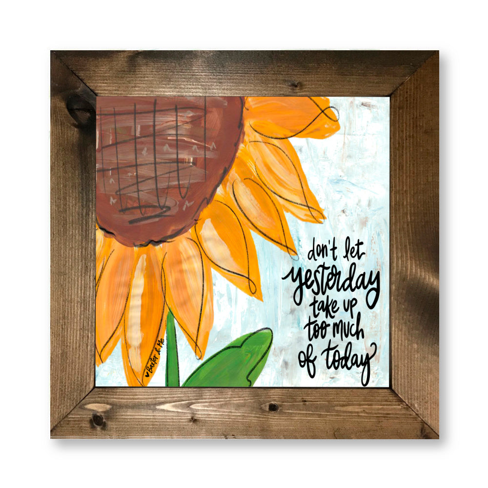 Yesterday Framed Art