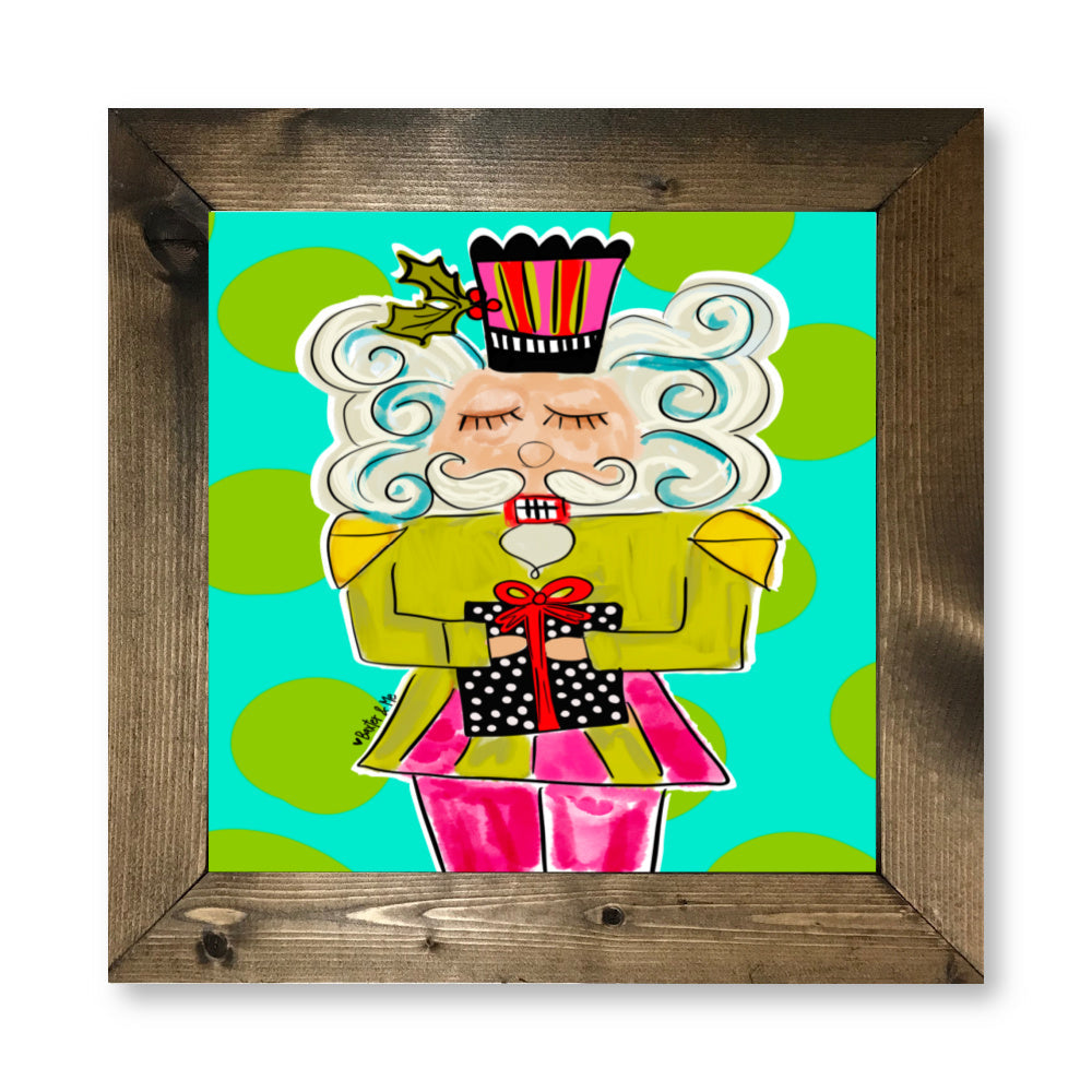 Funky Nutcracker Framed Art