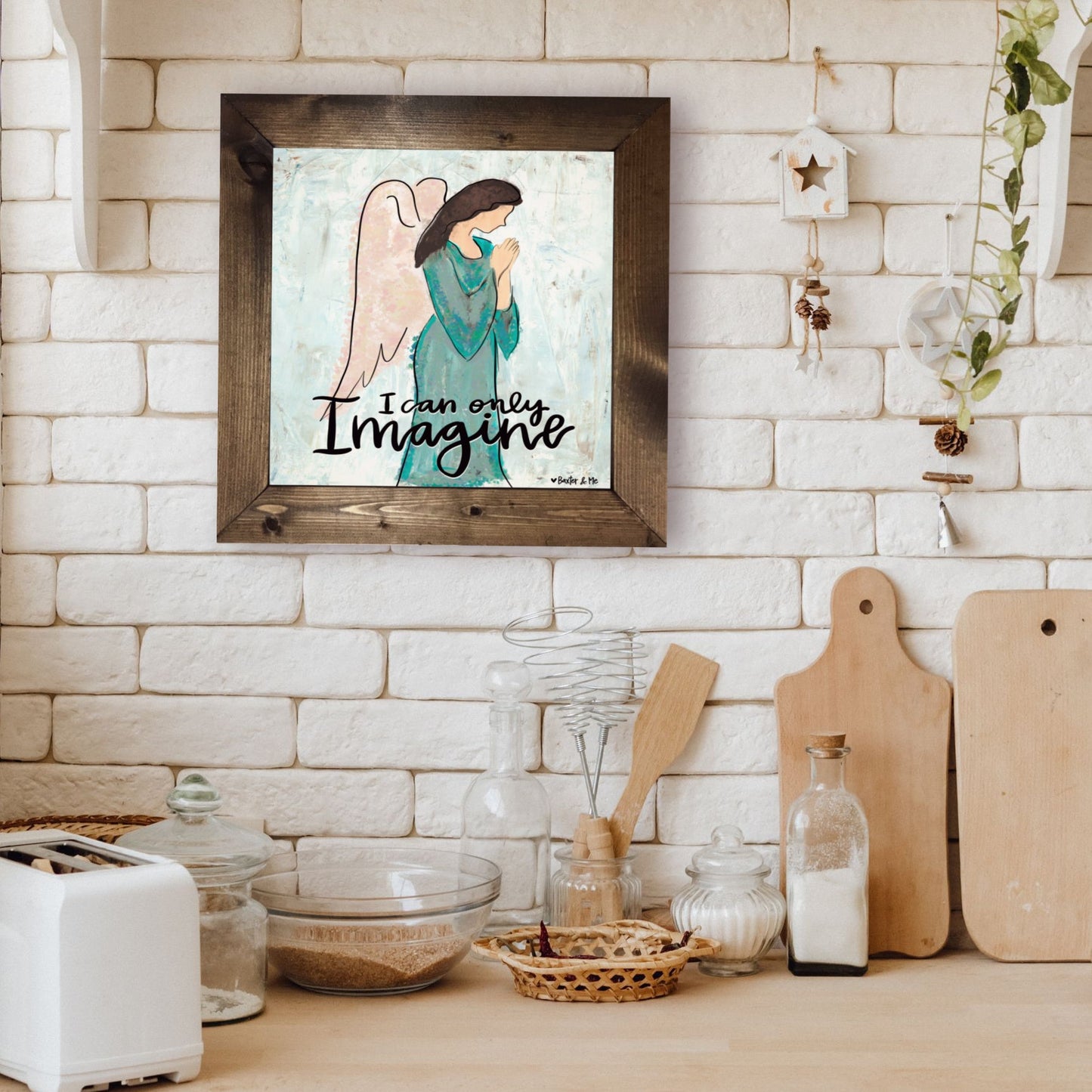 I Can Only Imagine Framed Art