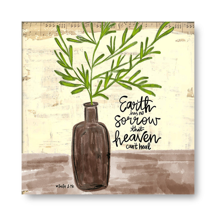 Earth Has No Sorrow - Wrapped Canvas