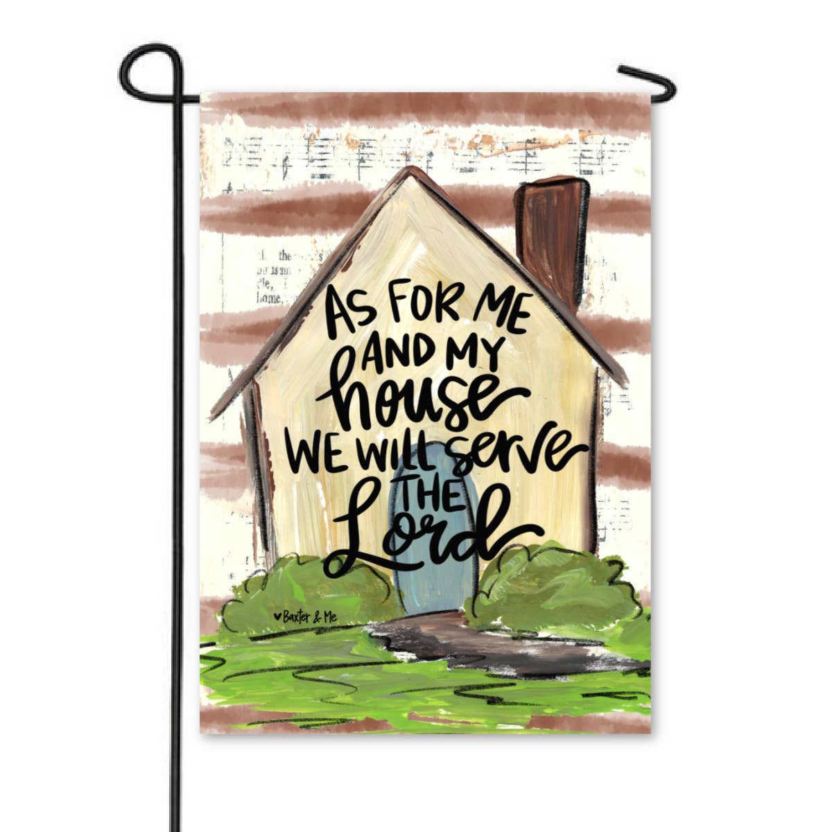 As For Me & My House Garden Flag