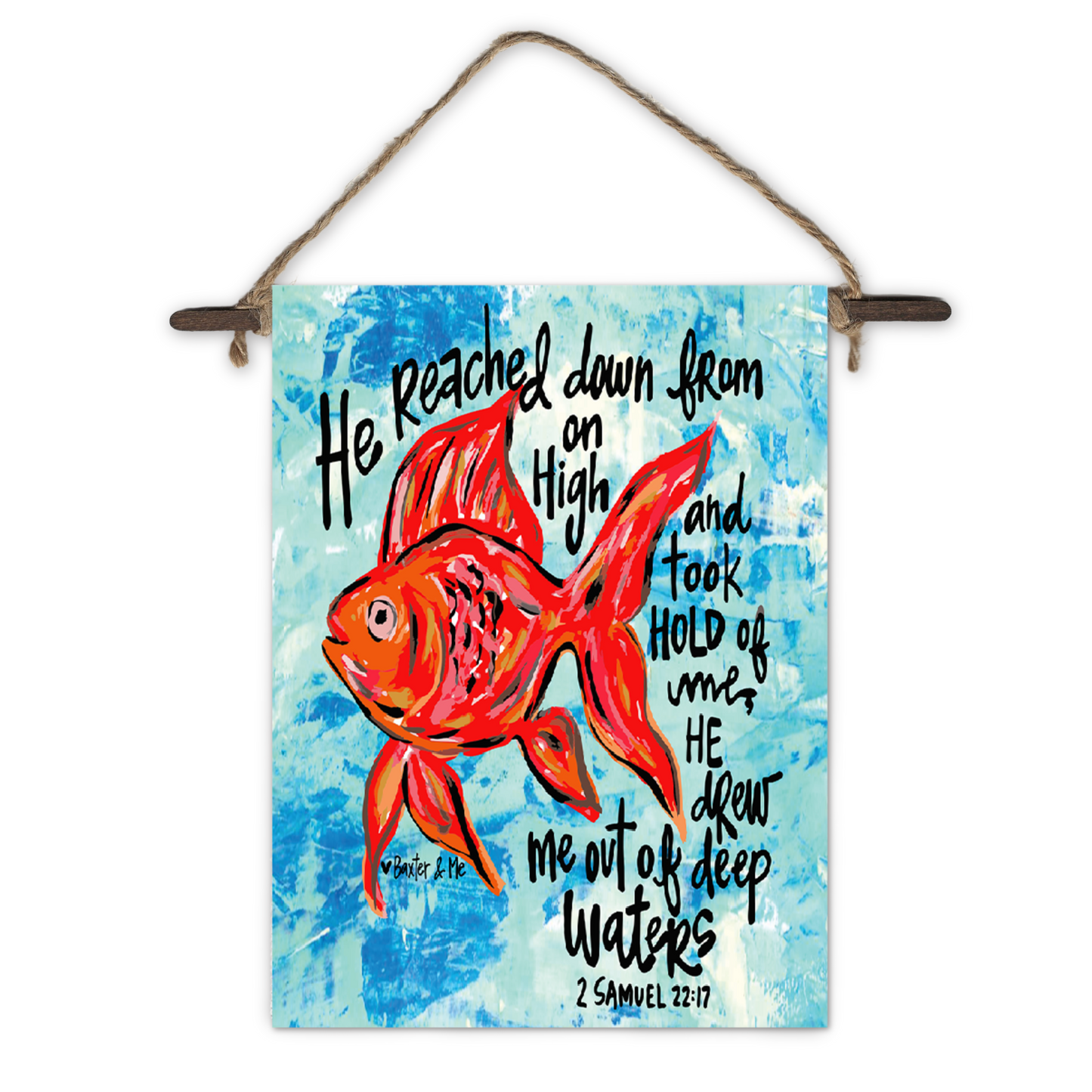 Fish Mini Wall Hanging