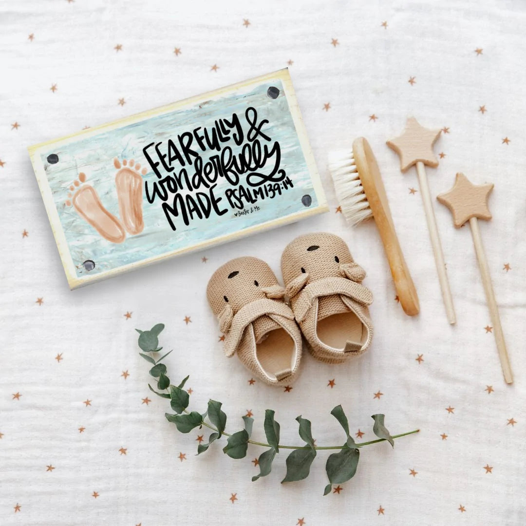 Fearfully & Wonderfully Made Happy Block