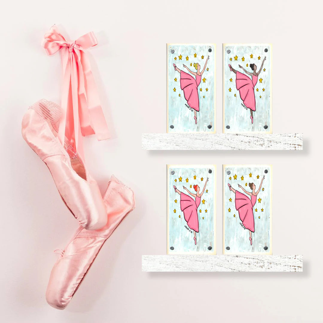 Ballerina Happy Block