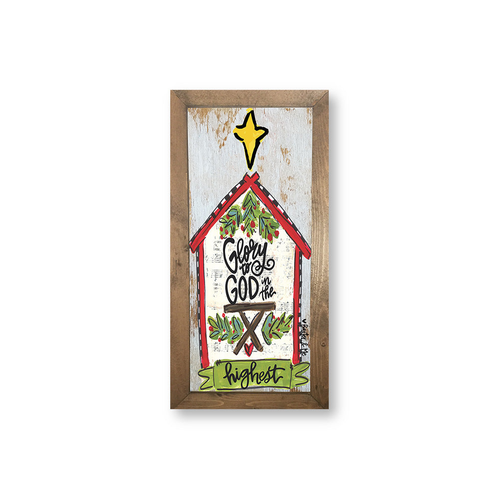 Glory To God - Framed Art