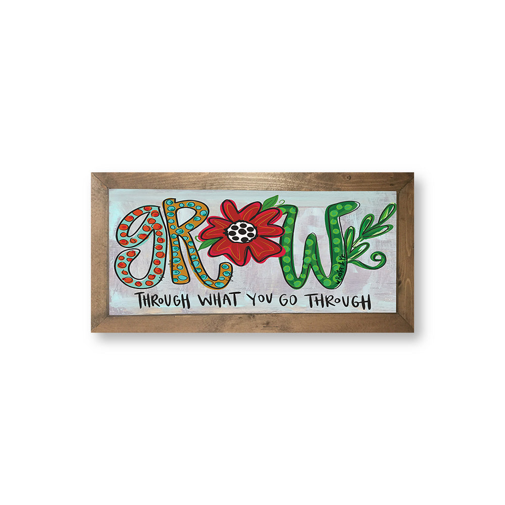 Grow - Framed Art