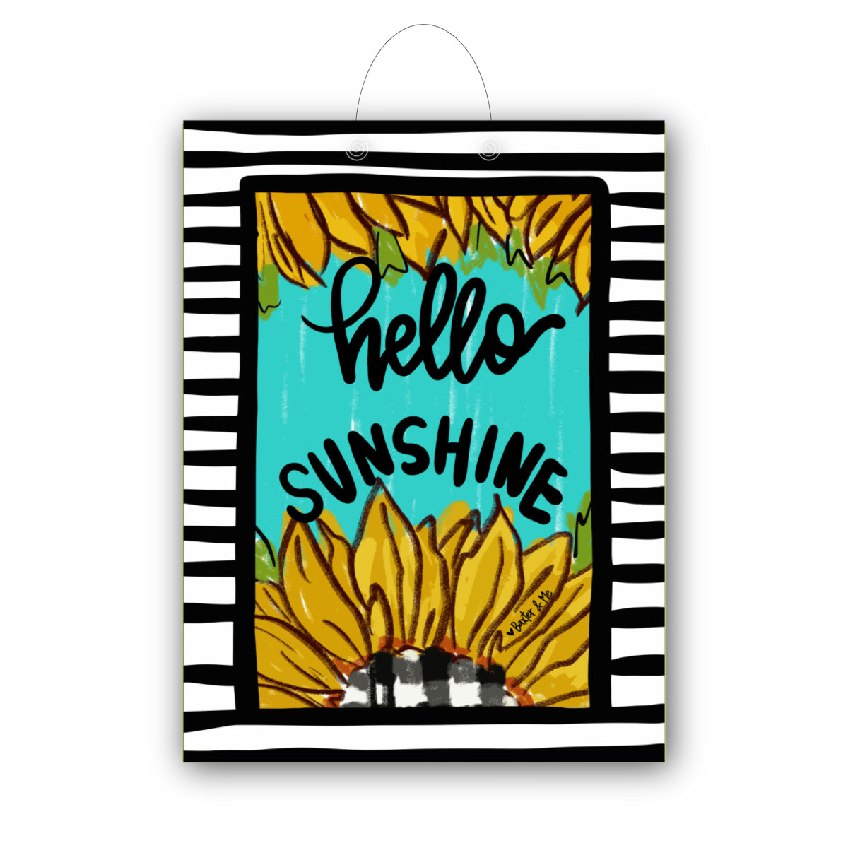 Hello Sunshine Door Hanger