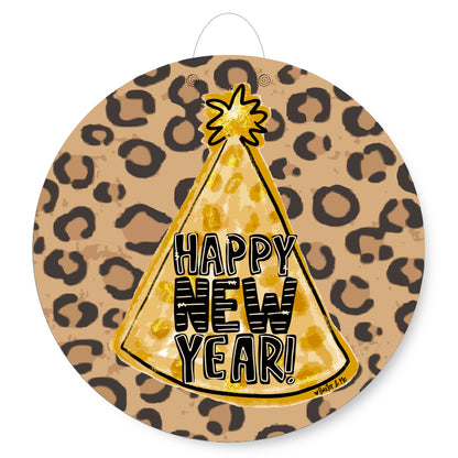 Happy New Year Door Hanger