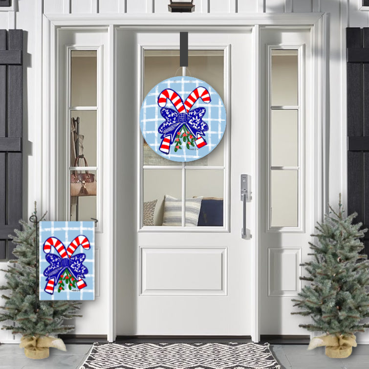 Candy Cane Door Hanger