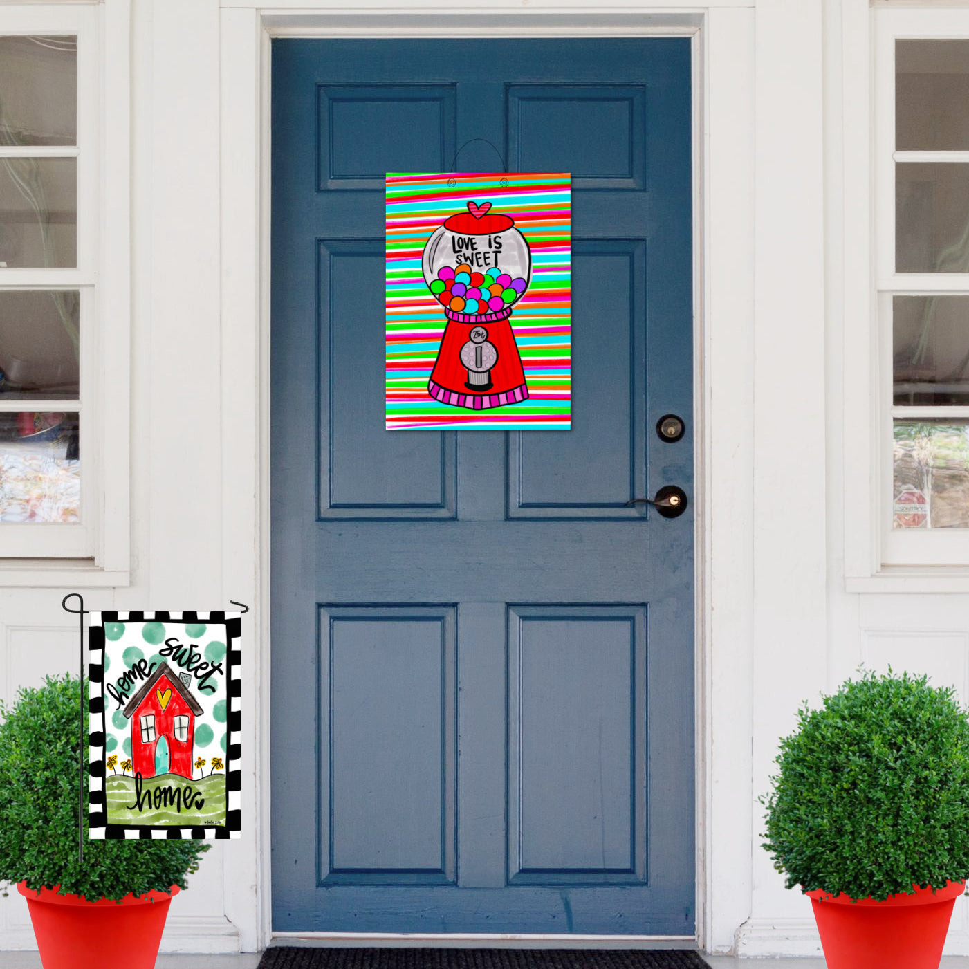 Love is Sweet Door Hanger