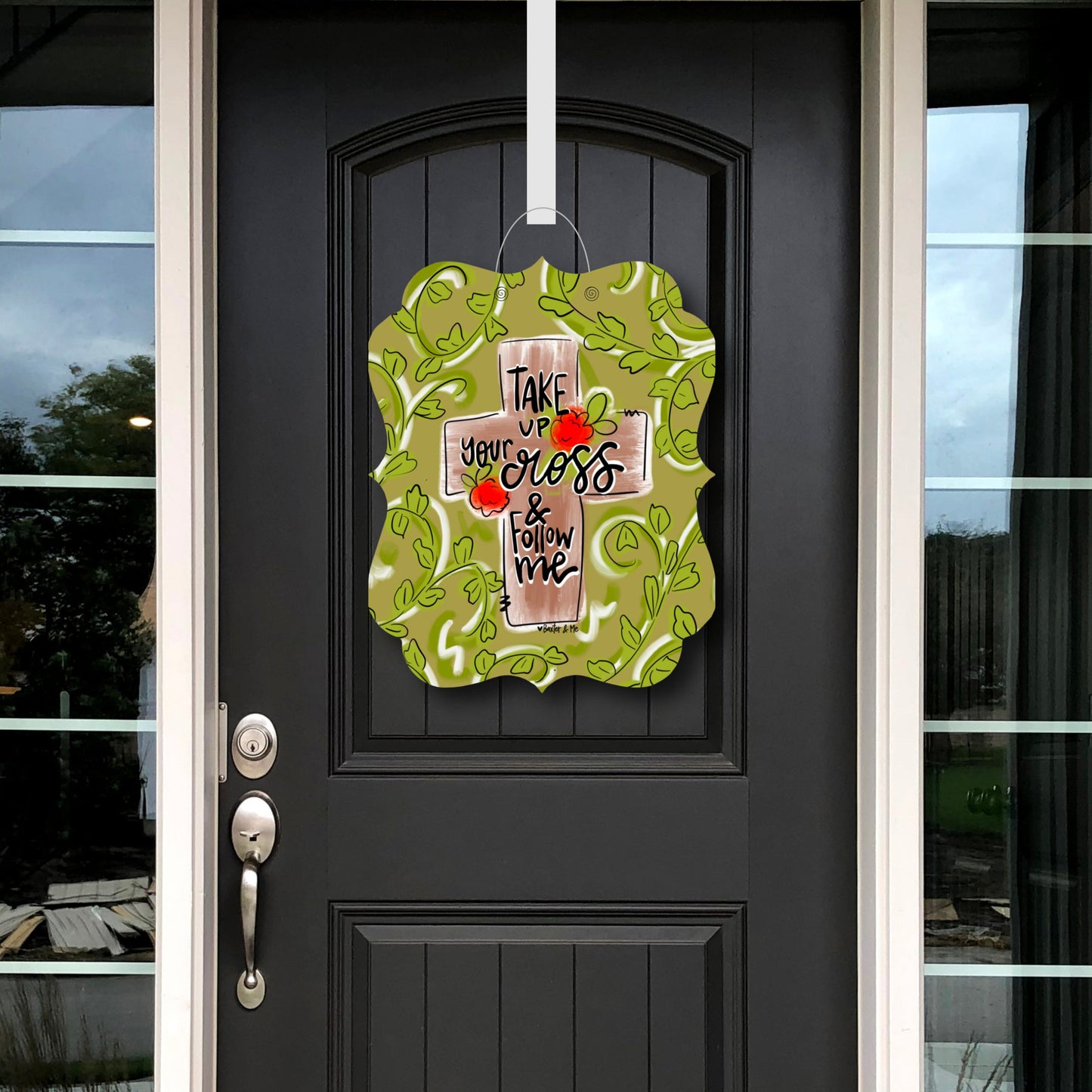 Take Up Your Cross Door Hanger