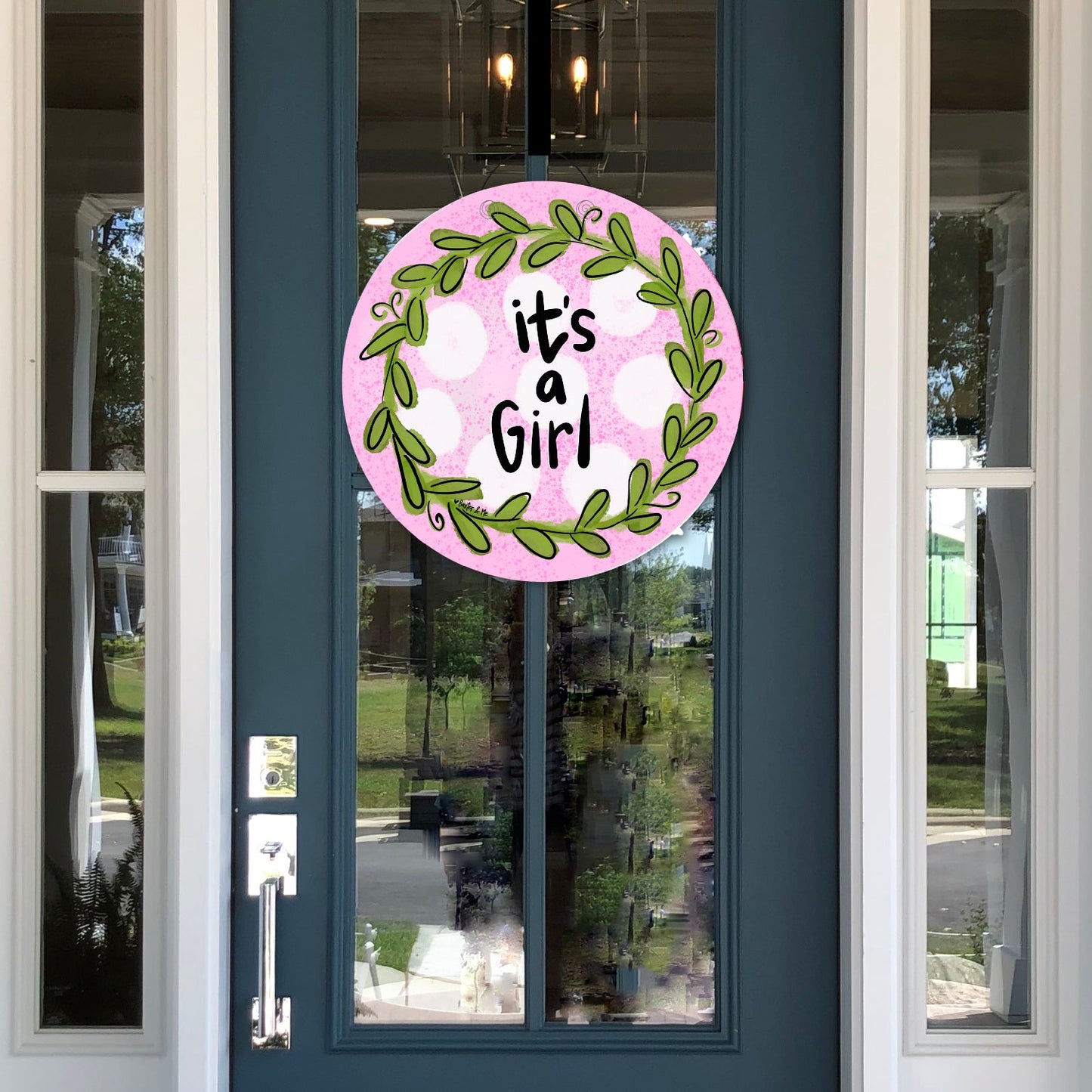 It's a Girl Door Hanger