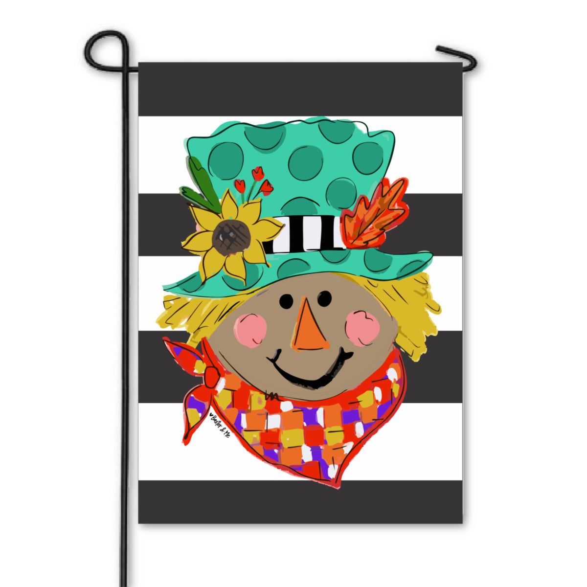 Scarecrow Garden Flag