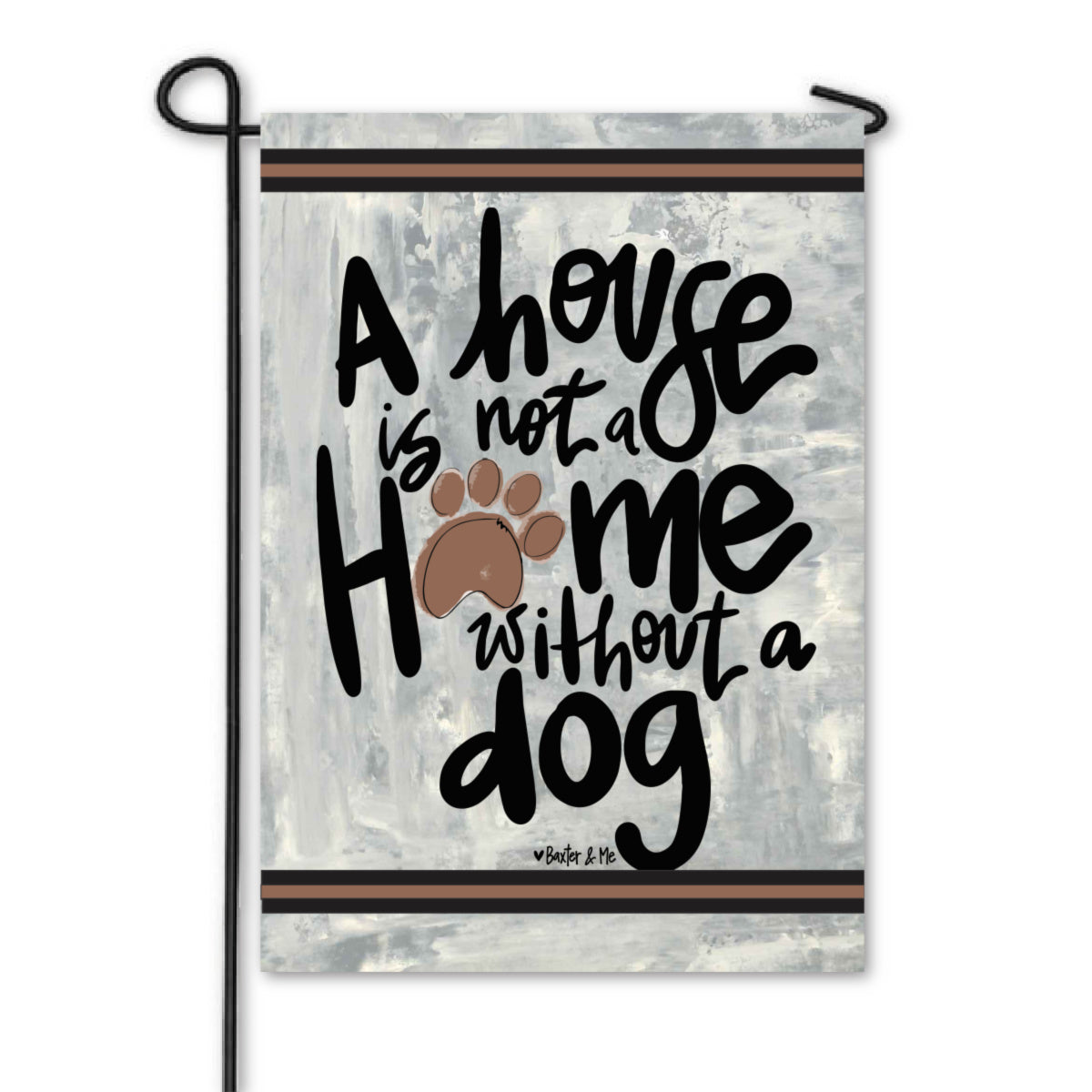 Dog Home Garden Flag