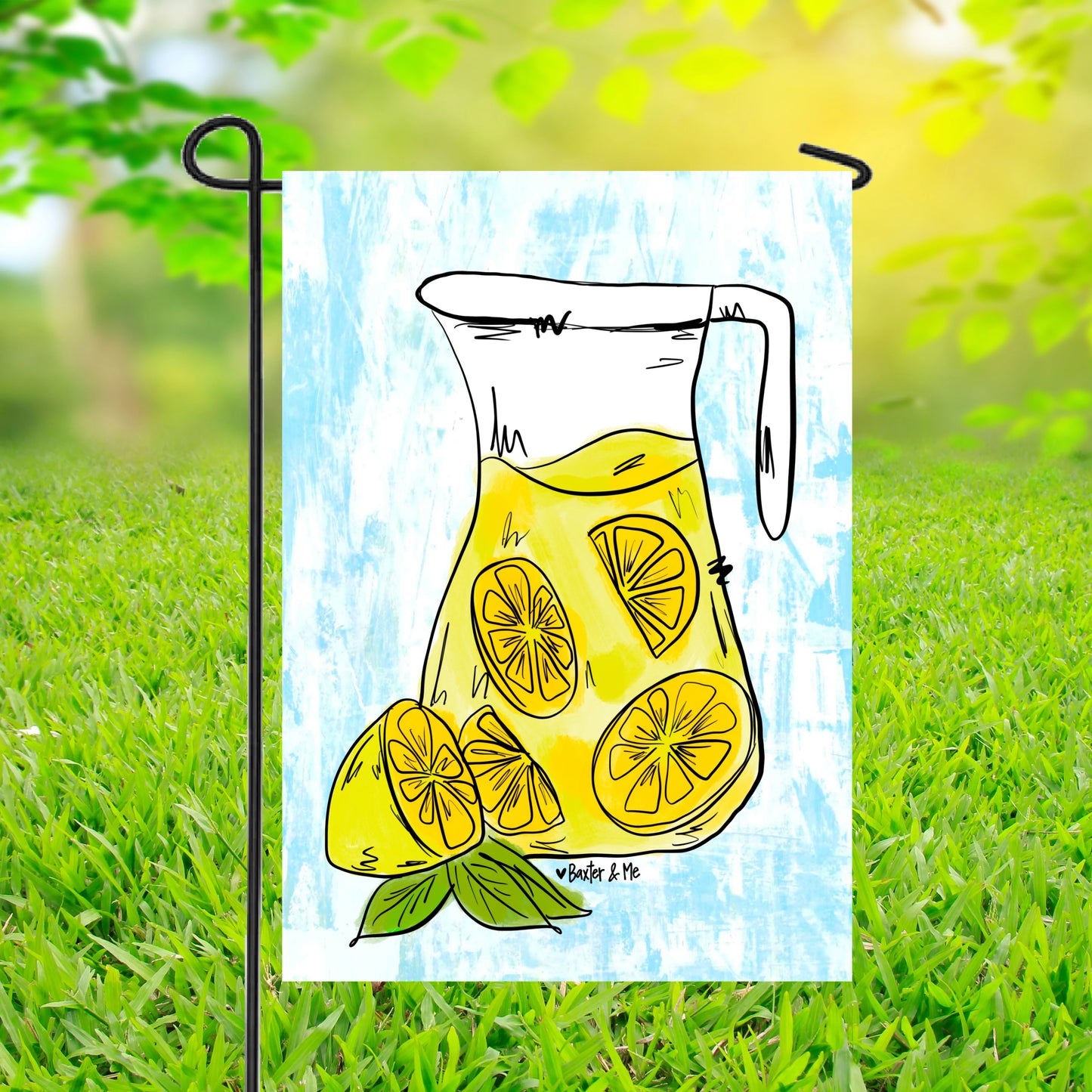 Lemonade Garden Flag