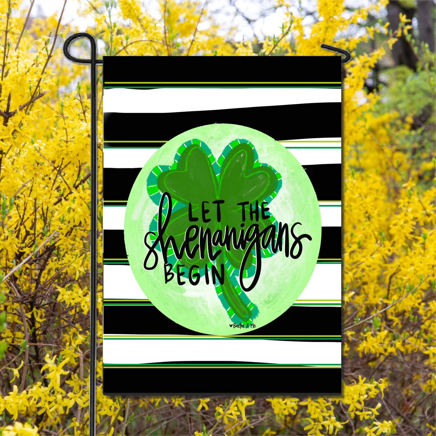Shenanigans Garden Flag