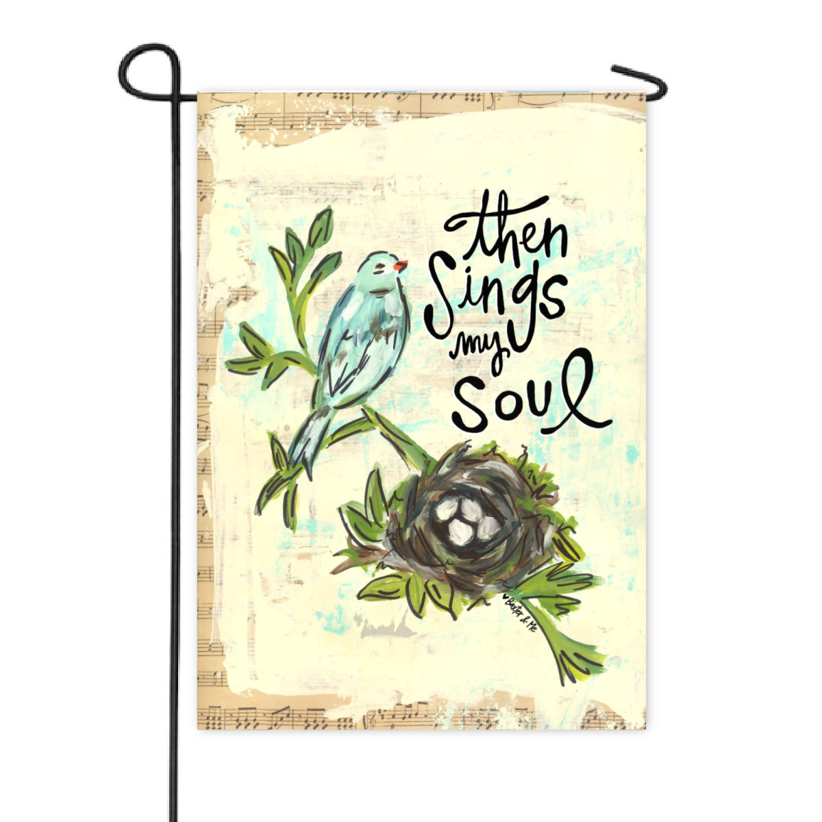 Then Sings my Soul Garden Flag