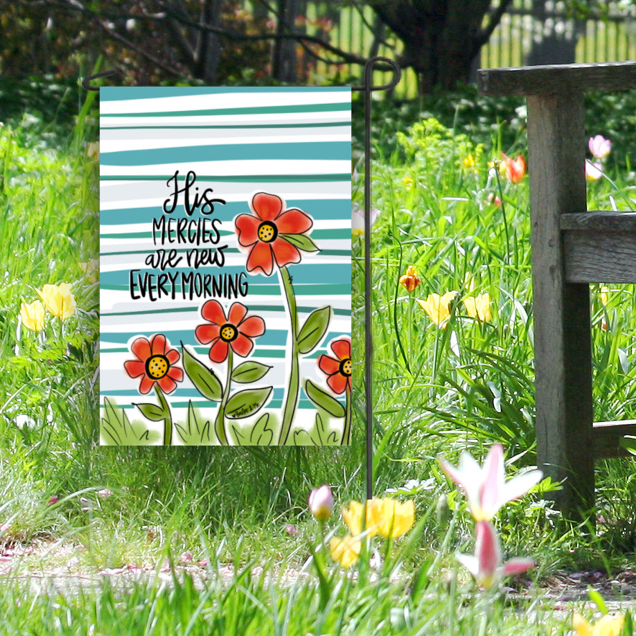 His Mercies are New Garden Flag