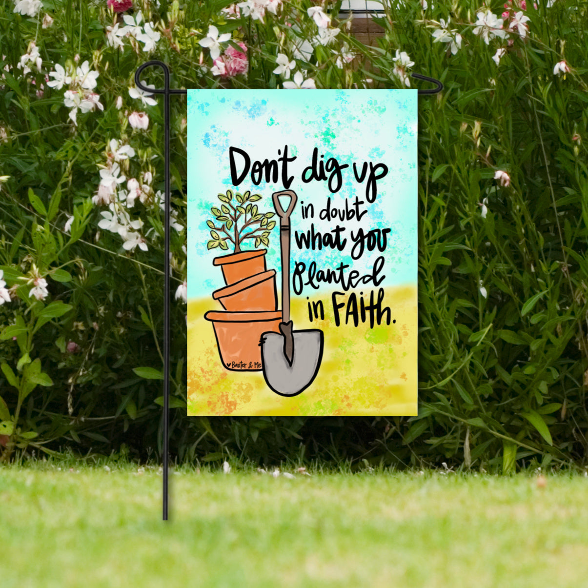 Don't Dig Up Garden Flag