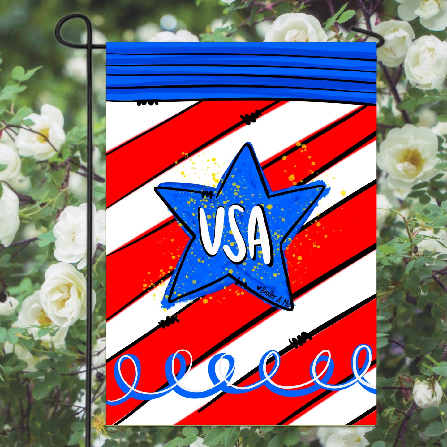 USA Garden Flag