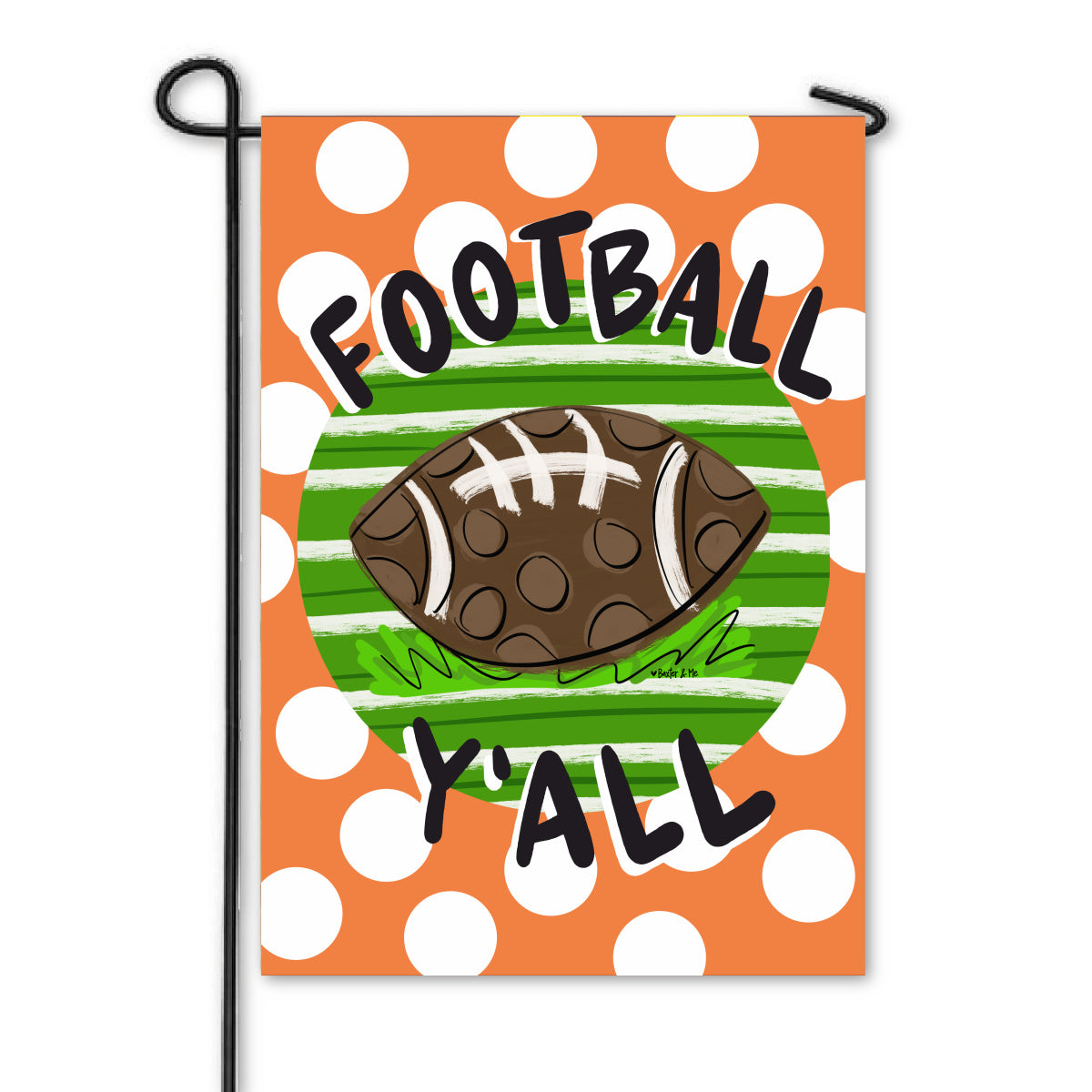 Football Team Colors Garden Flag