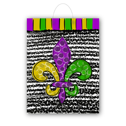 Fleur De Lis Door Hanger