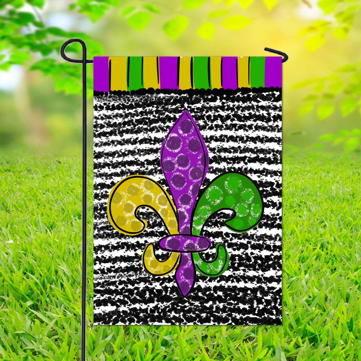 Fleur De Lis Garden Flag