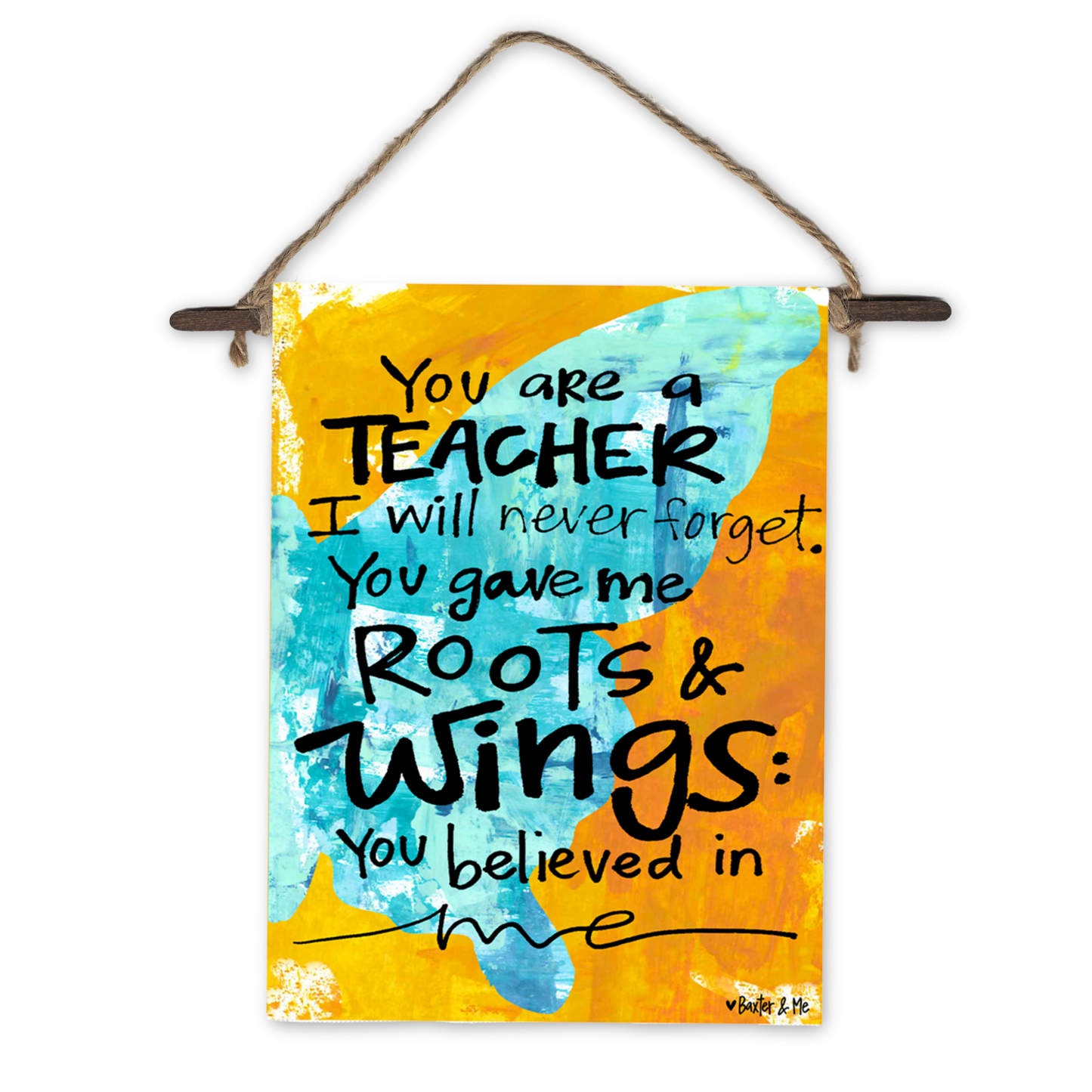 Roots & Wings Mini Wall Hanging