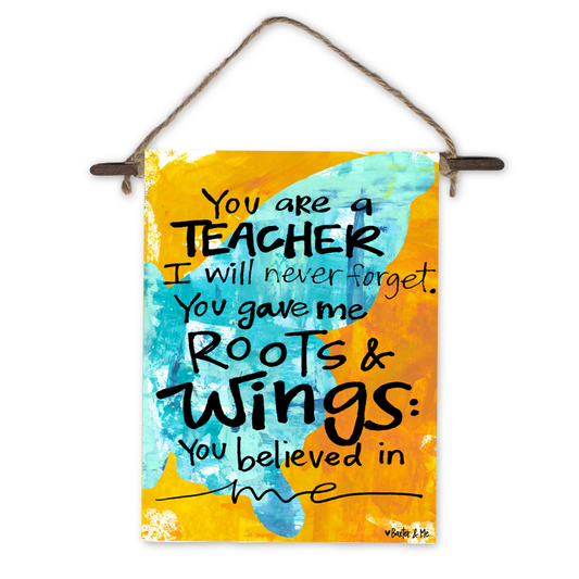 Roots & Wings Mini Wall Hanging