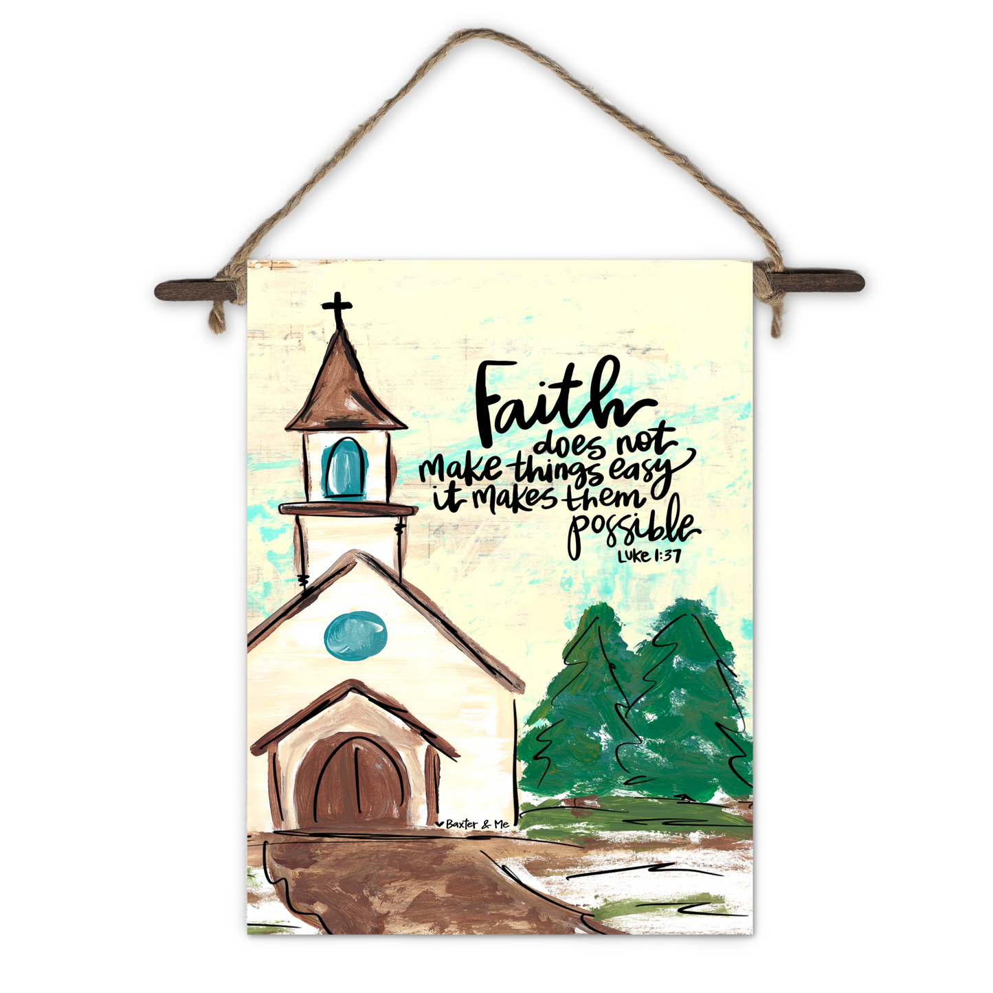 Faith Mini Wall Hanging