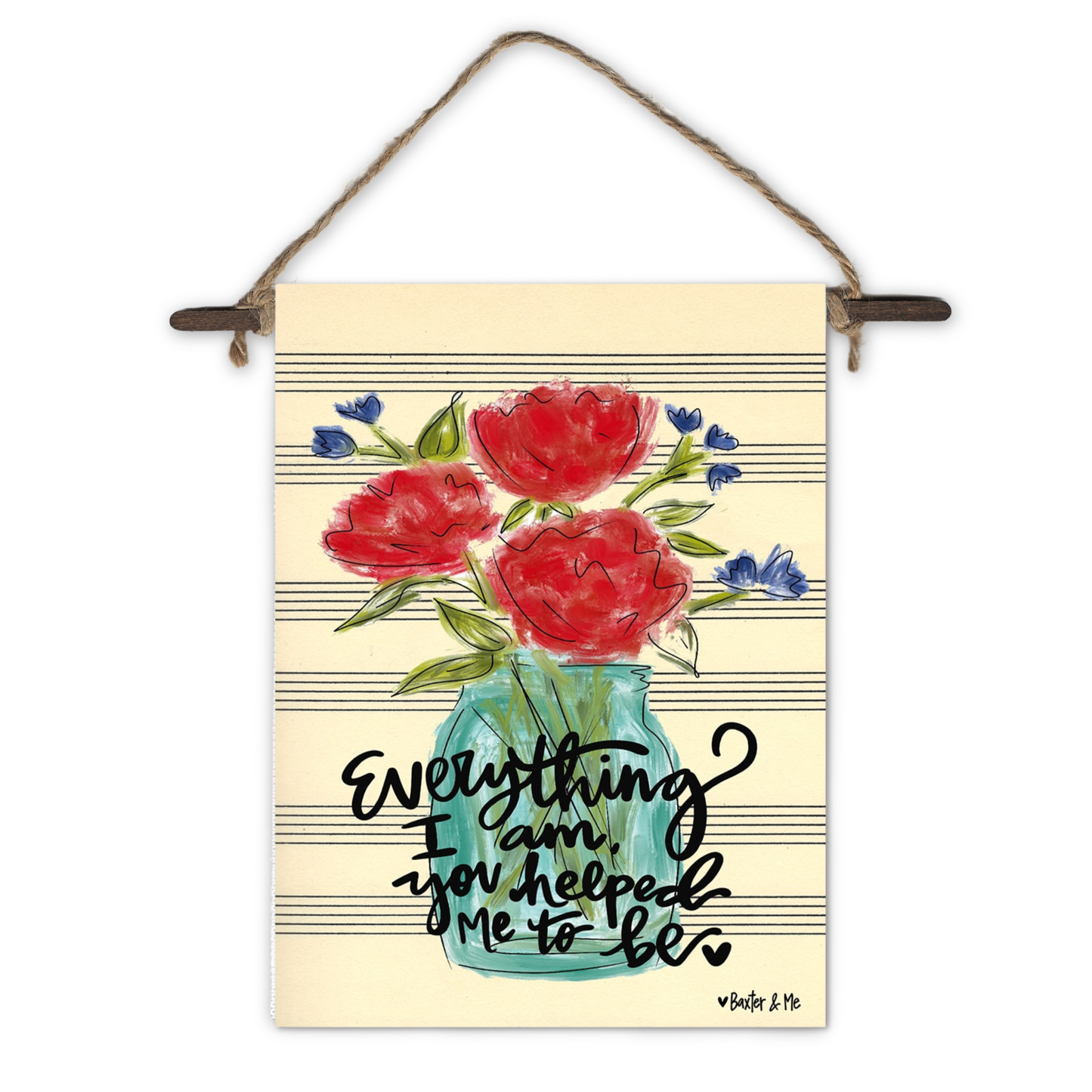 Everything I Am Mini Wall Hanging