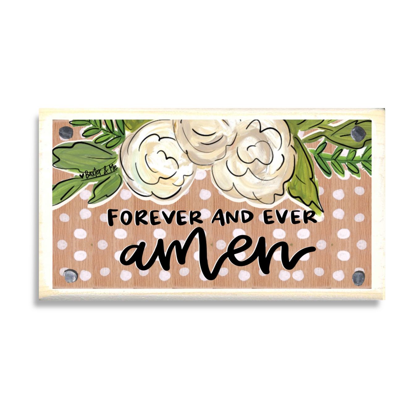 Forever and Ever Amen Happy Block