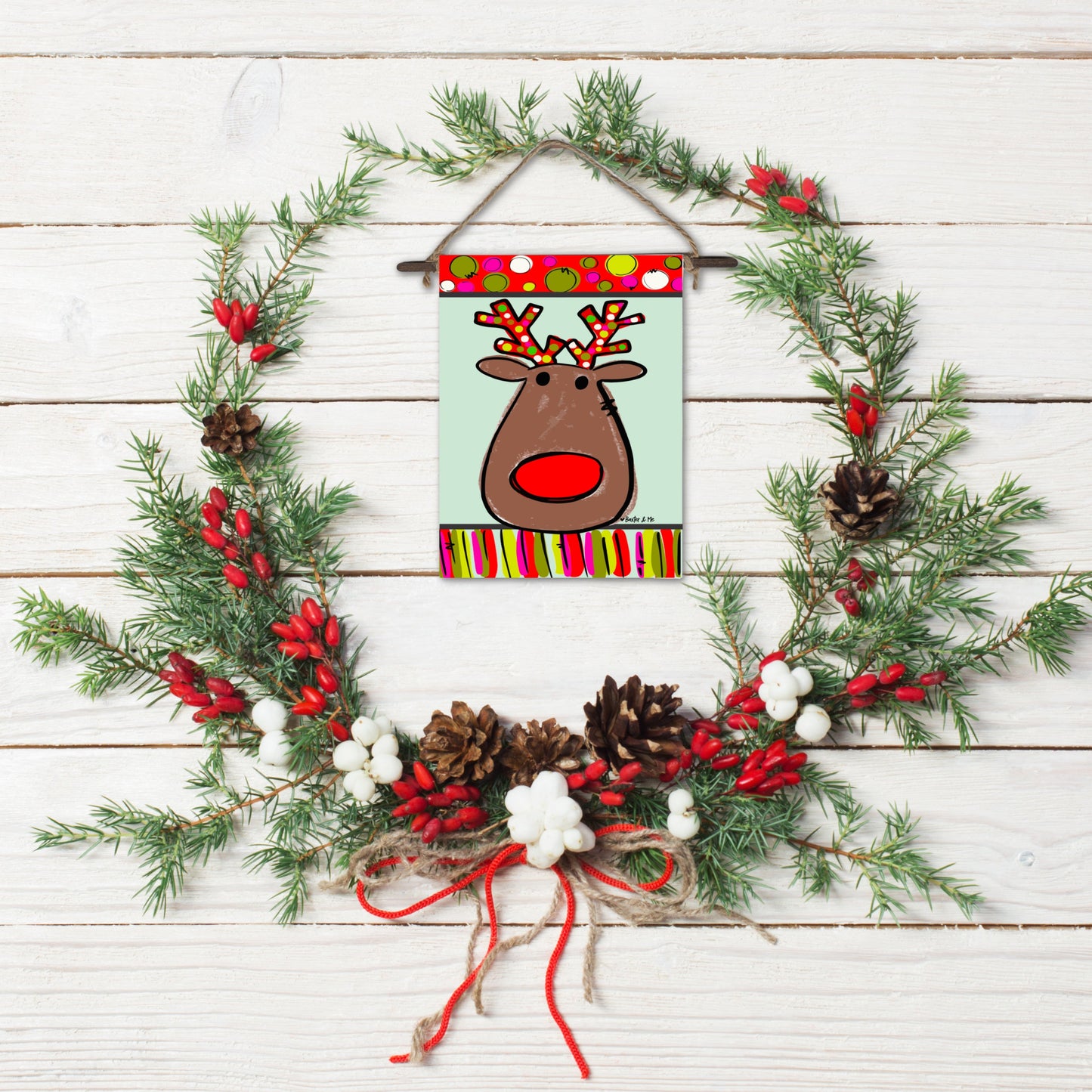 Reindeer Mini Wall Hanging