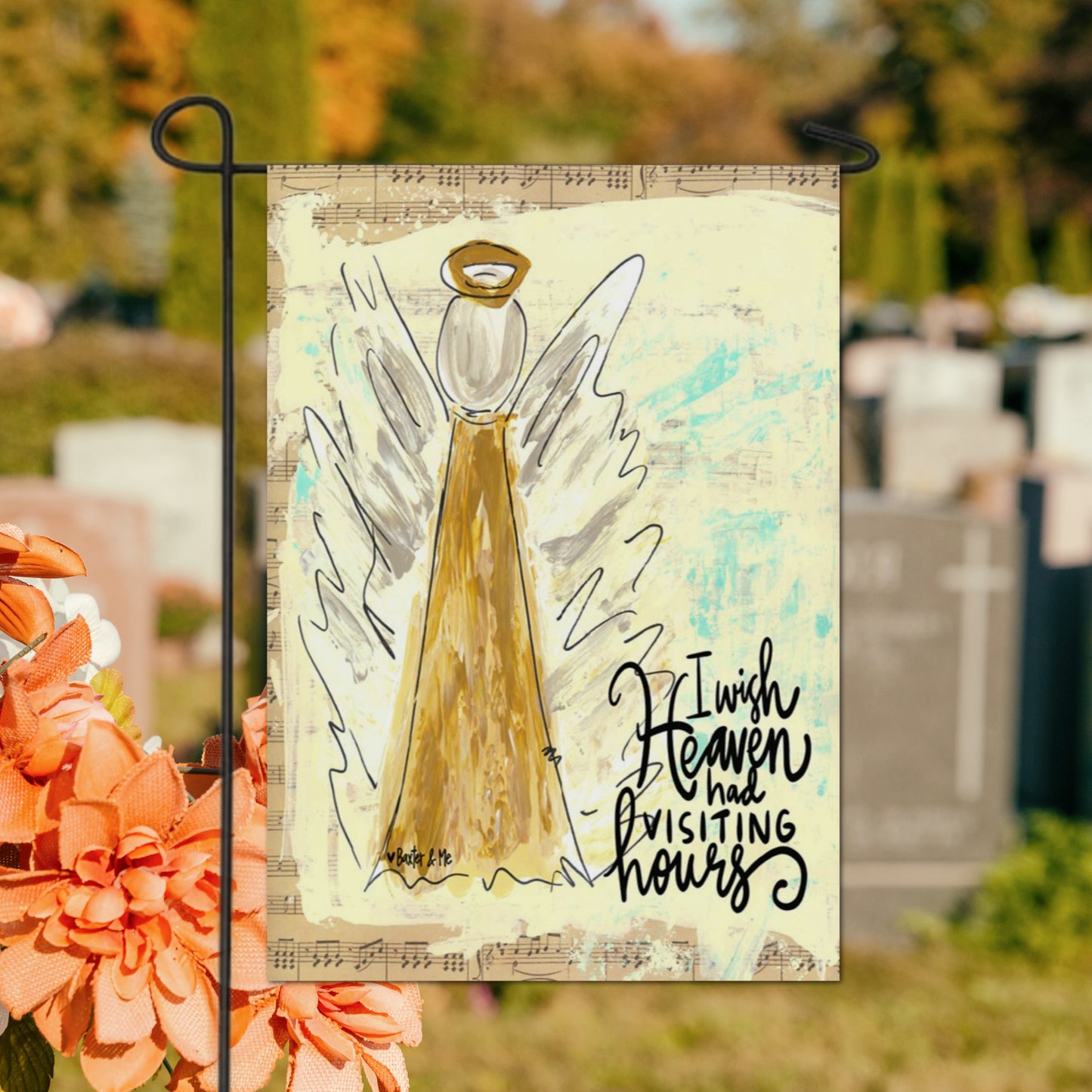 Visiting Hours Garden Flag