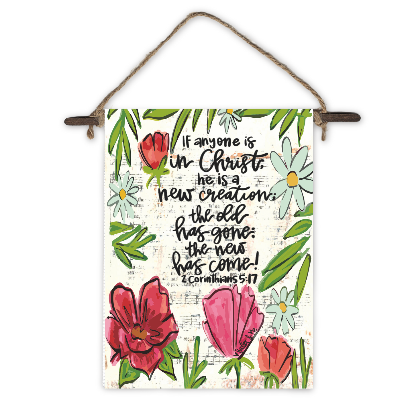 New Creation Mini Wall Hanging