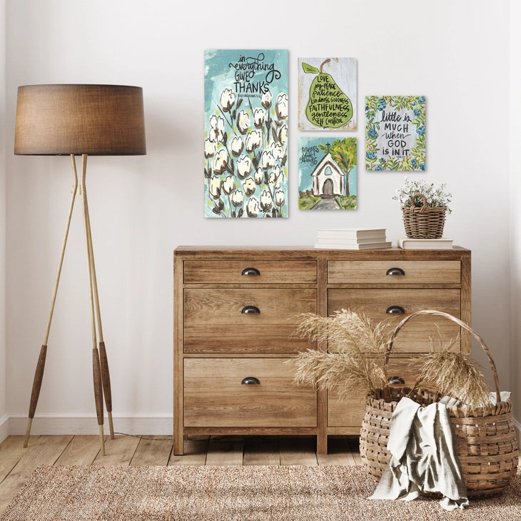 Little Is Much - Wrapped Canvas