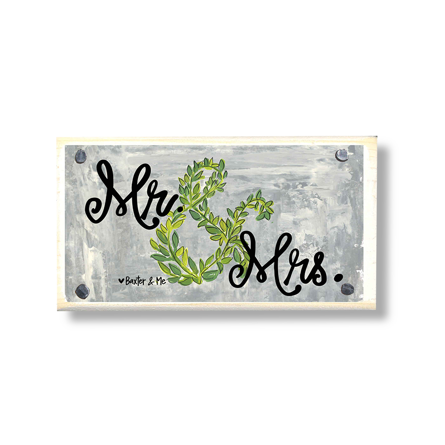 Mr & Mrs Happy Block