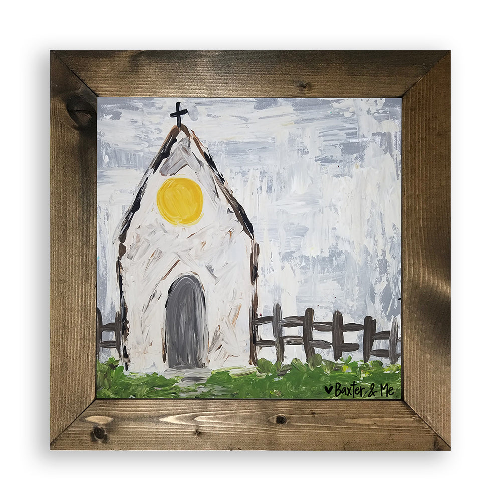 Neutral Church - Framed Art