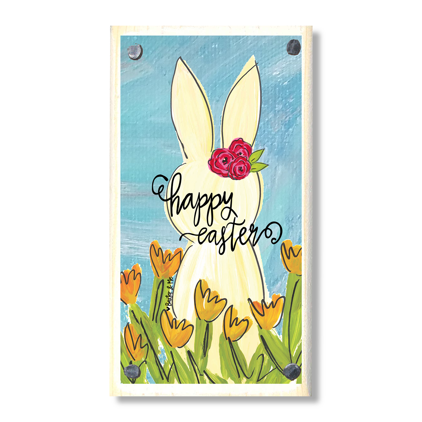 Happy Easter Happy Block
